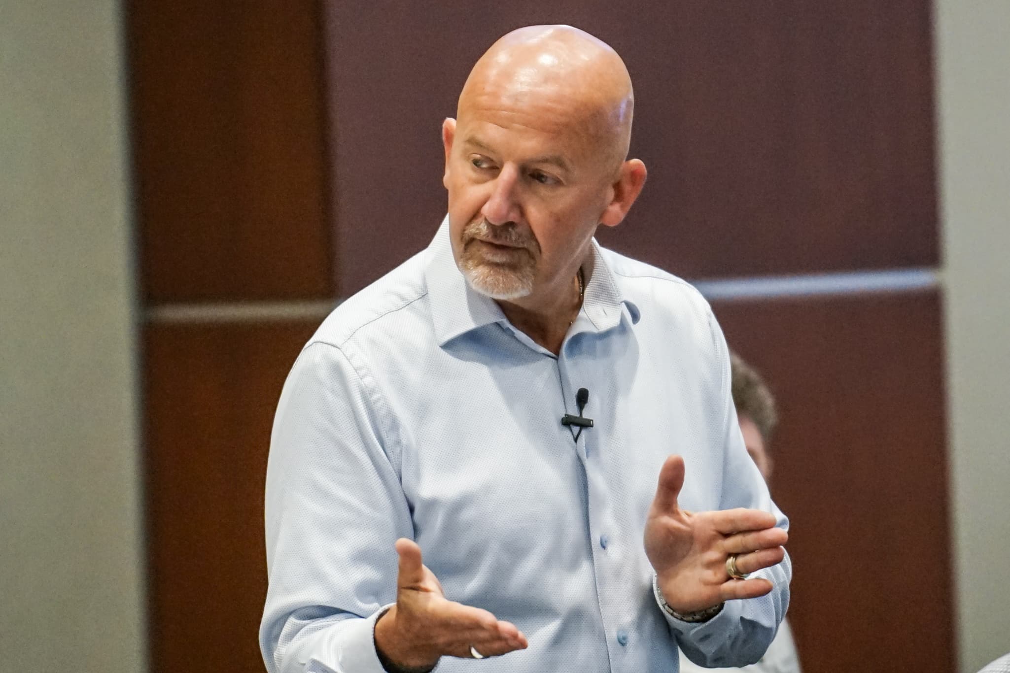 Steve Lowisz speaking