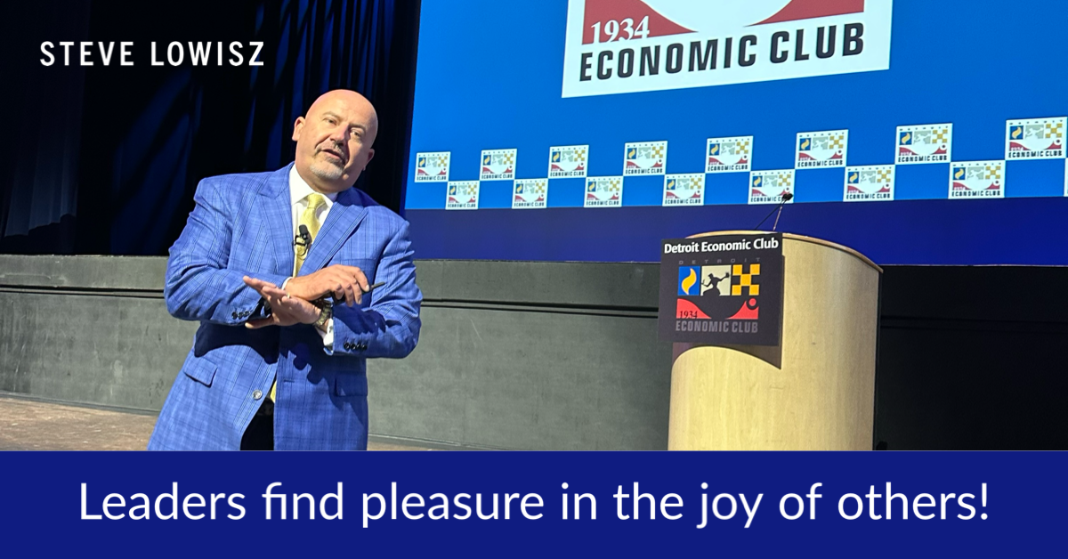 Steve Lowisz at Detroit Economic Club